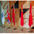 Différents types de drapeaux de bureau / drapeau en bois